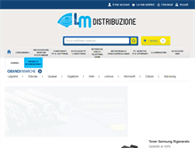 Tablet Screenshot of distribuzionehardware.com